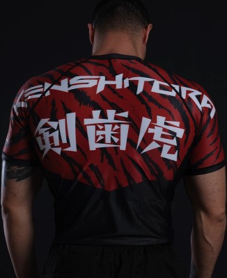 TIGER STRIPED RED Rashguard