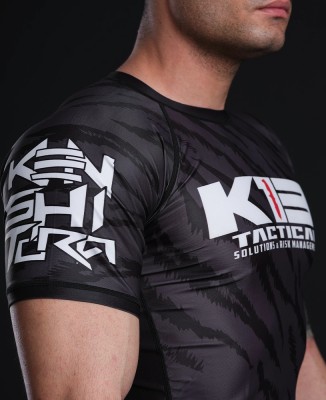 K13 BLACK TS CAMO RASHGUARD
